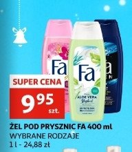 Żel pod prysznic aloe vera Fa yoghurt promocja