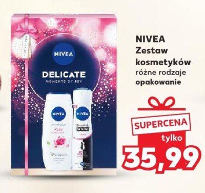 Zestaw kosmetyków Delicate promocja w Kaufland