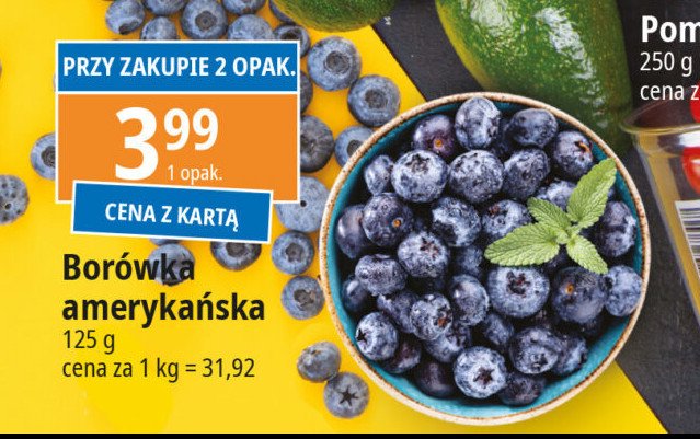 Borówka amerykańska promocja w Leclerc