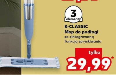Mop do podłogi K-CLASSIC ze zintegrowaną funkcją spryskiwania promocja w Kaufland