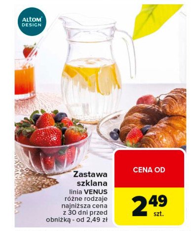 Dzbanek venus Altom design promocja w Carrefour Market