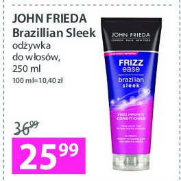 Odżywka do włosów brazilian sleek John frieda frizz-ease promocje