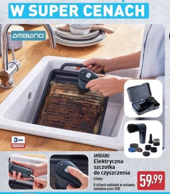 Szczotka elektryczna do czyszczenia AMBIANO promocja