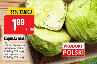 Kapusta promocja w POLOmarket