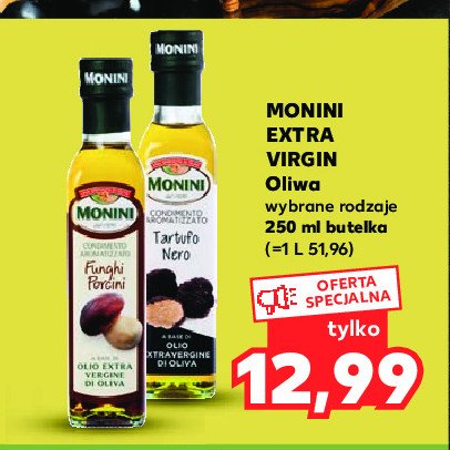 Oliwa z oliwek funghi Monini promocja