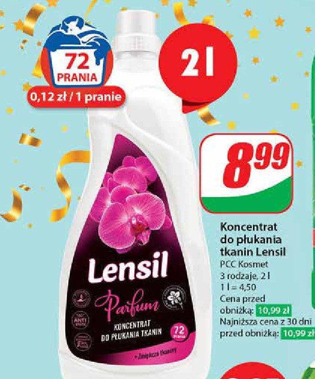 Płyn do płukania parfum Lensil promocja