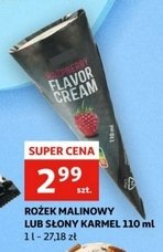 Lód rożek malinowy Auchan promocja