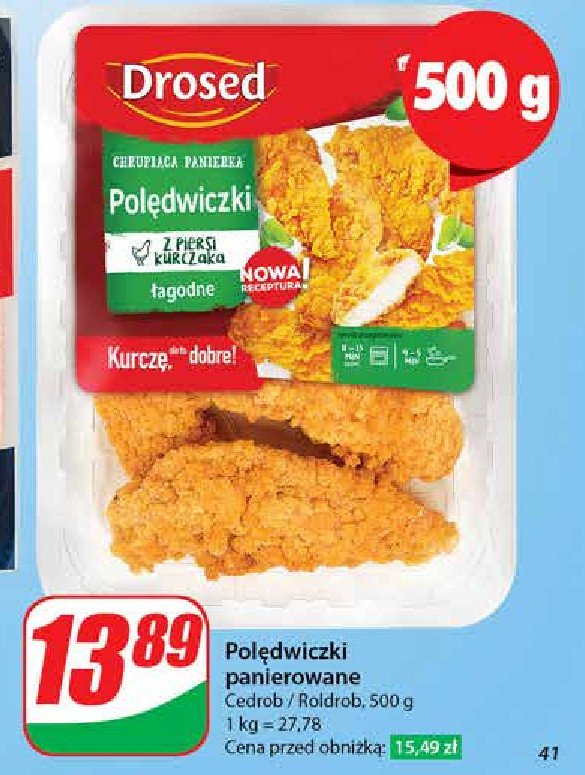 Polędwiczki panierowane Drosed promocja