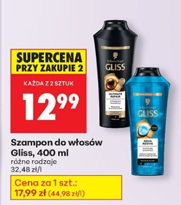 Szampon promocja w Biedronka