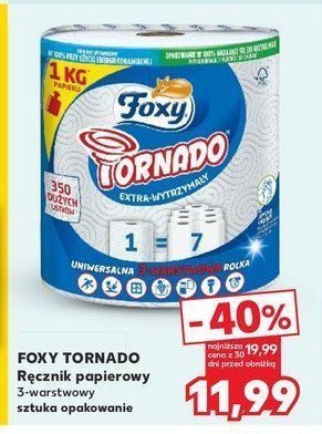 Ręcznik kuchenny Foxy tornado promocja