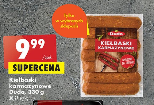Kiełbaski karmazynowe Silesia duda promocja