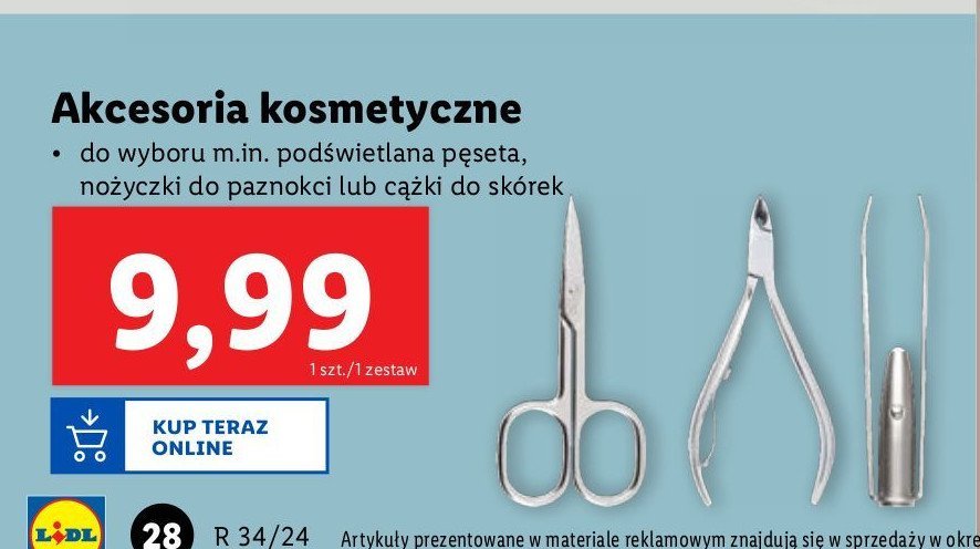 Pęseta promocja