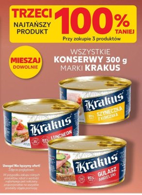 Konserwa 300 g wszystkie rodzaje promocja w Kaufland
