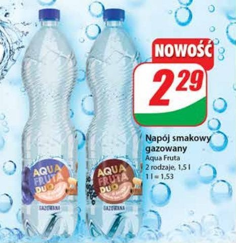 Woda smakowa duo Aqua fruta promocja