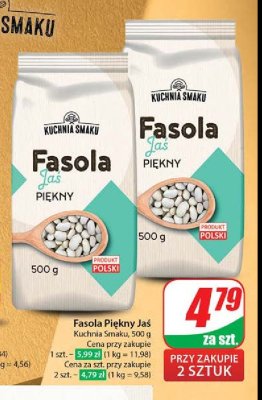 Fasola piekny ja艣 Kuchnia smaku promocja