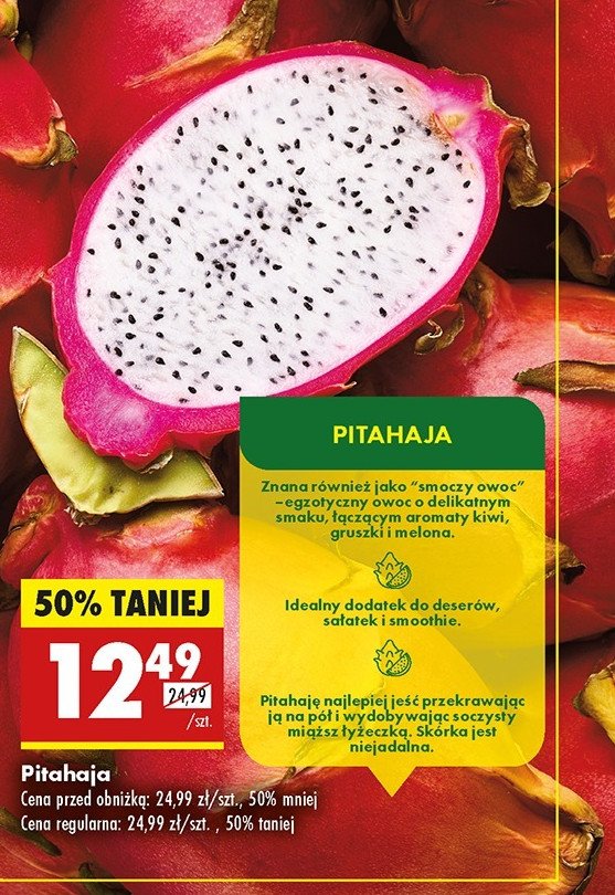 Pitahaja czerwona promocja