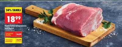 Karkówka wieprzowa bez kości promocja w Biedronka