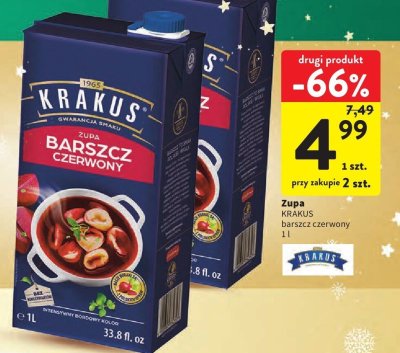 Barszcz czerwony promocja w Intermarche