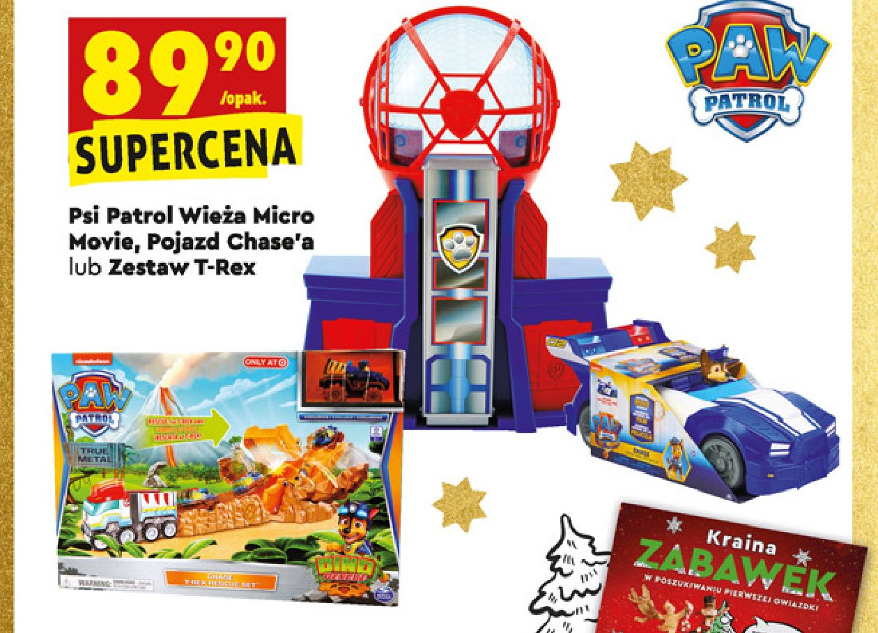 Zestaw t-rex psi patrol promocja