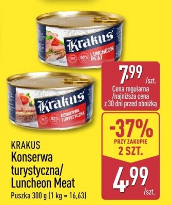 Konserwa turystyczna puszka promocja w Aldi