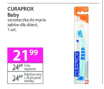 Szczoteczka do zębów 0-4 CURAPROX BABY promocja