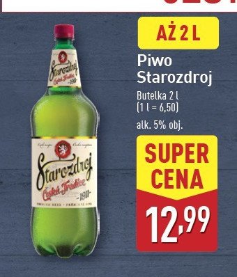 Piwo Starozdroj promocja w Aldi