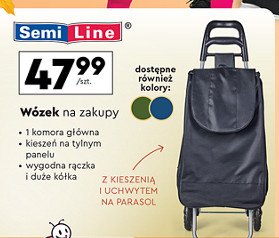 Wózek na zakupy Semi line promocja