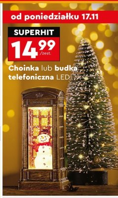 Budka telefoniczna LED promocja w Biedronka