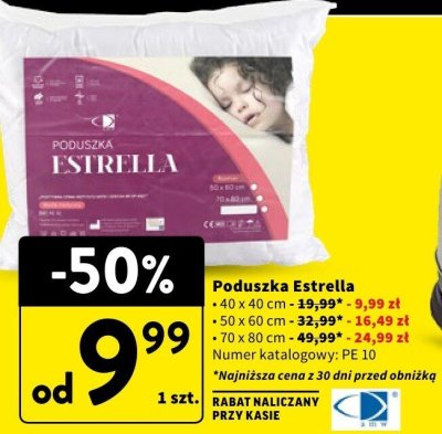 Poduszka Estrella promocja w Intermarche