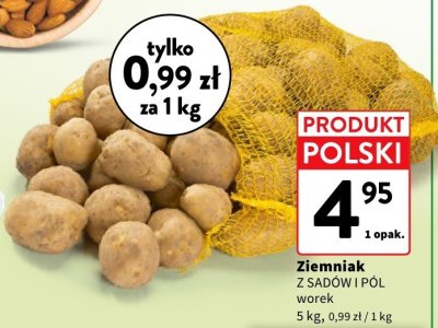 Ziemniak Z SADÓW I PÓL worek promocja w Intermarche