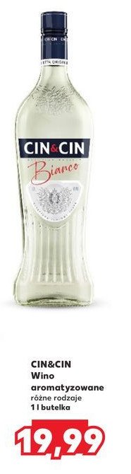 Vermouth Cin&cin bianco promocja