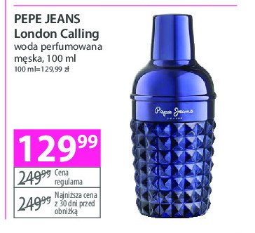 Woda perfumowana Pepe jeans london calling promocja