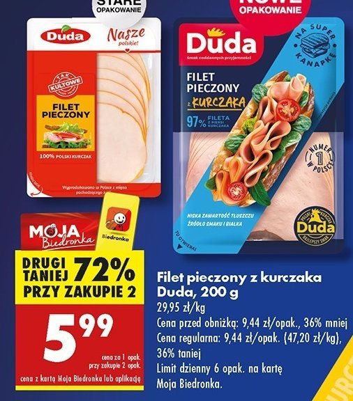 Filet pieczony z kurczaka Silesia duda promocja
