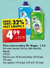 Płyn uniwersalny konwalia Mr magic promocja