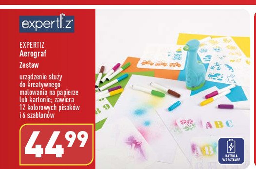 Zestaw aerograf Expertiz promocja