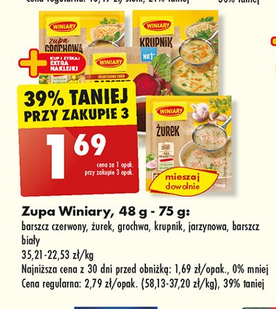 Barszcz czerwony Winiary promocja