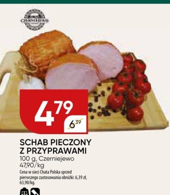 Schab pieczony z przyprawami promocja w Chata Polska