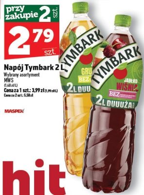 Napój Tymbark 2L promocja w TOPAZ