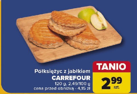 Półksiężyc z jabłkiem Carrefour promocja