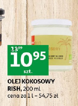 Olej kokosowy Rish promocja