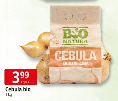 Cebula bio promocja w Leclerc