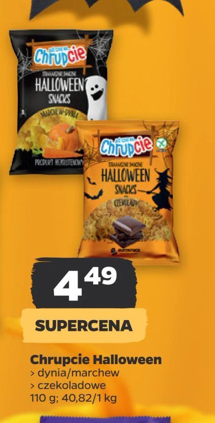 Chrupki halloween Chrupcie promocja