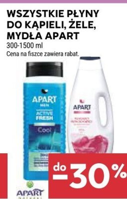 Płyny do kąpieli, żele, mydła Apart promocja w Stokrotka