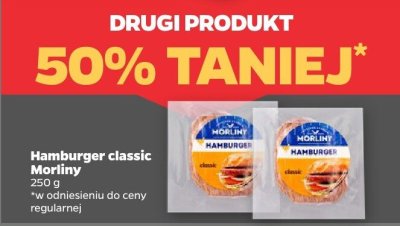 Hamburger classic 250 g DRUGI -50% promocja w Netto