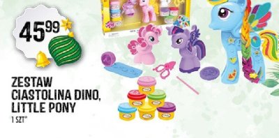 Zestaw ciastolina Dino, Little Pony promocja w Arhelan