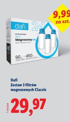 Zestaw 3 filtrów magnezowych Classic promocja w Lidl