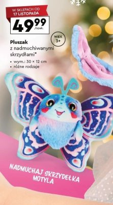 Pluszak  z nadmuchiwanymi skrzydłami promocja w Biedronka