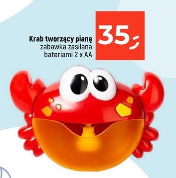 Krab bąbelkowy do robienia piany promocja