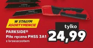 Pi艂a r臋czna phss 3a1 Parkside promocja