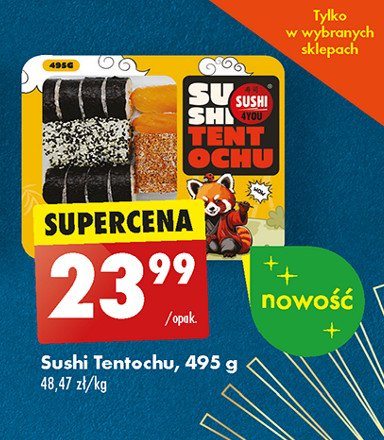 Sushi tentochu Sushi 4you promocja